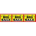 30' Stock Printed Confetti Pennants - Big Sale